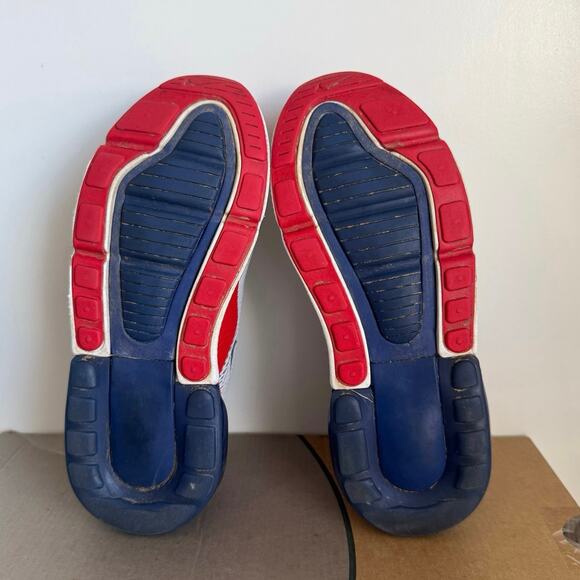 Nike Air Max 270 “Red/Royal Blue” Kids Sneakers - SZ 1 Y - Picture 12 of 13